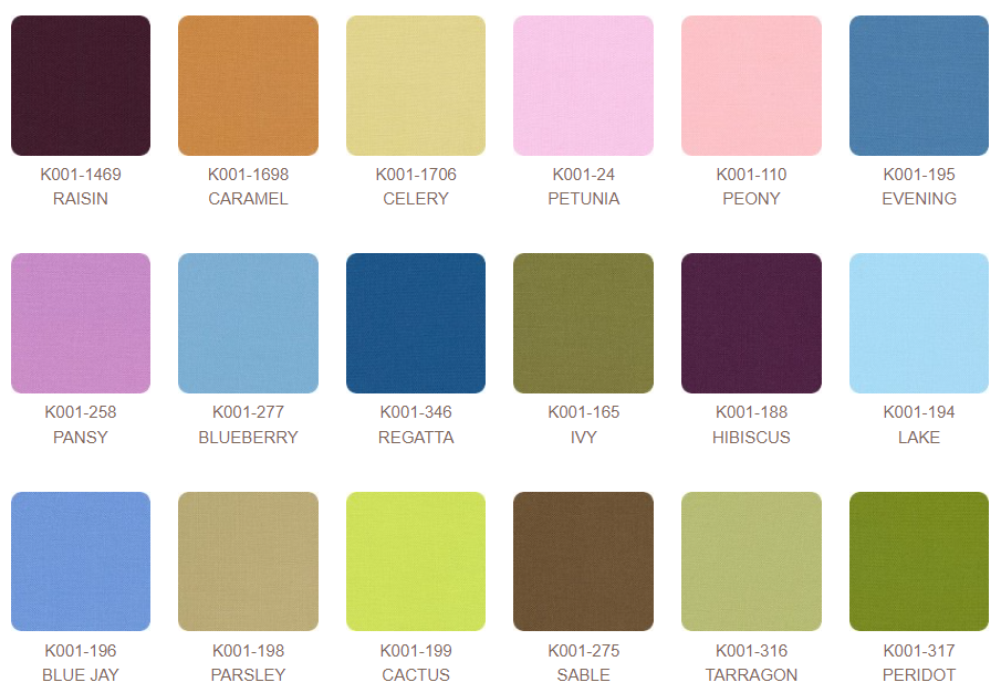 KONA Solids Robert Kaufman