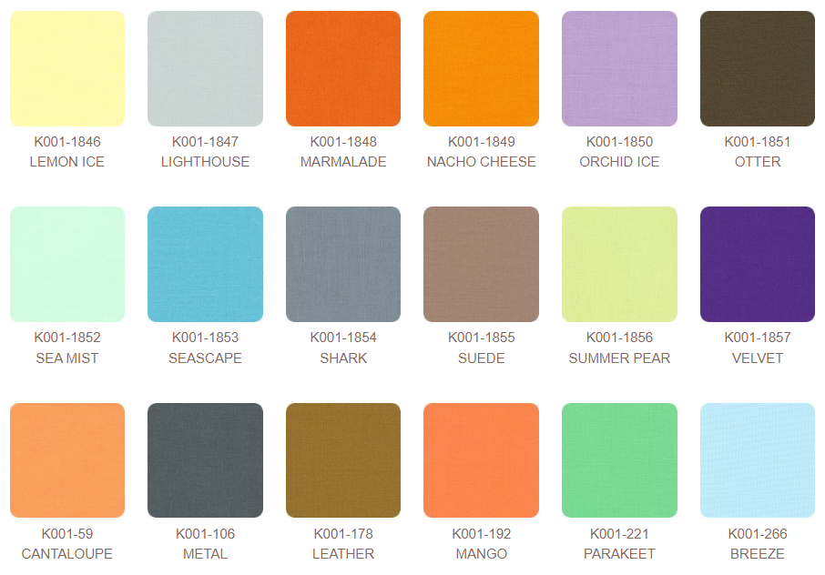 KONA Solids Robert Kaufman