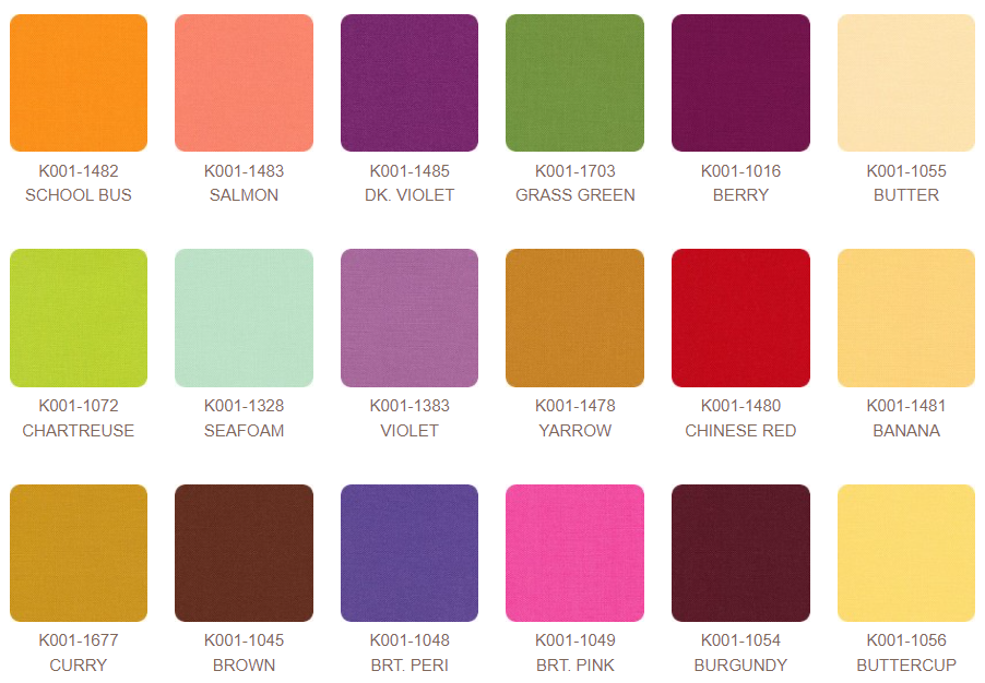 KONA Solids Robert Kaufman