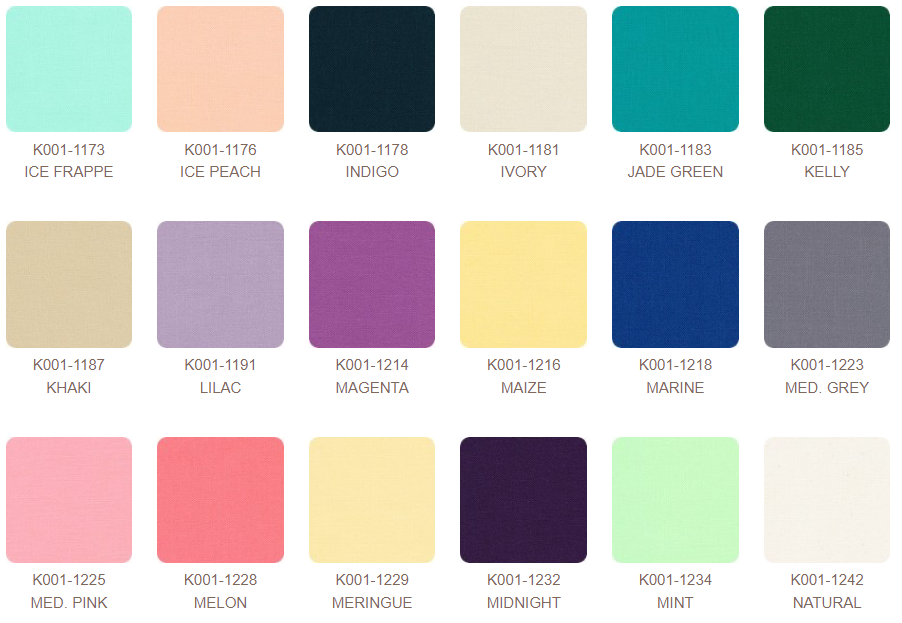 KONA Solids Robert Kaufman