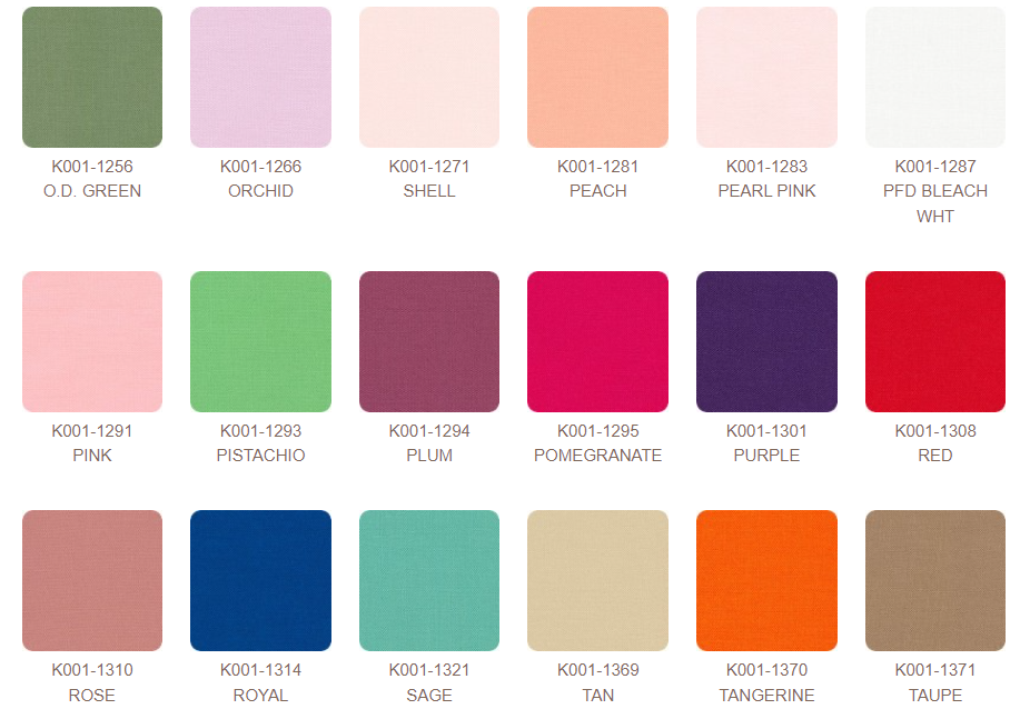 KONA Solids Robert Kaufman