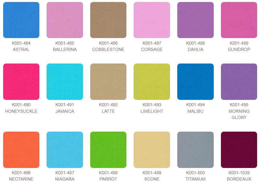 KONA Solids Robert Kaufman
