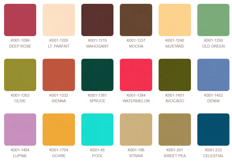 KONA Solids Robert Kaufman