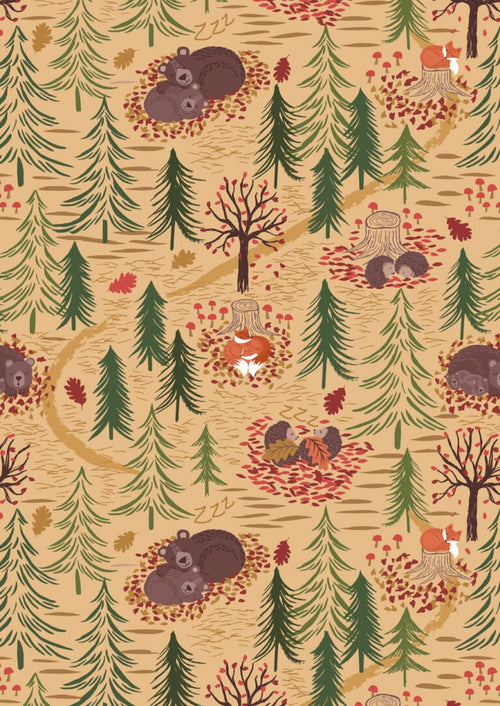 2021 A Winter Nap Lewis & Irene Quiltshop Quality Cotton Woven