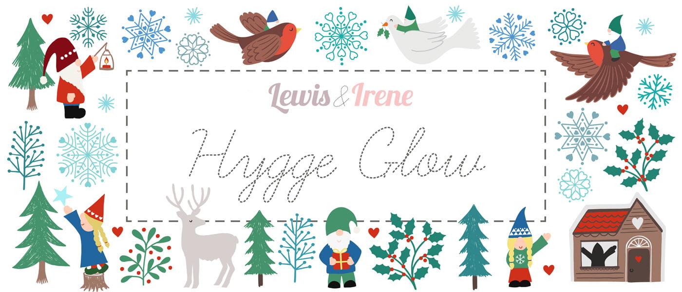 2021 Hygge Glow Lewis & Irene Quiltshop Quality Cotton Woven