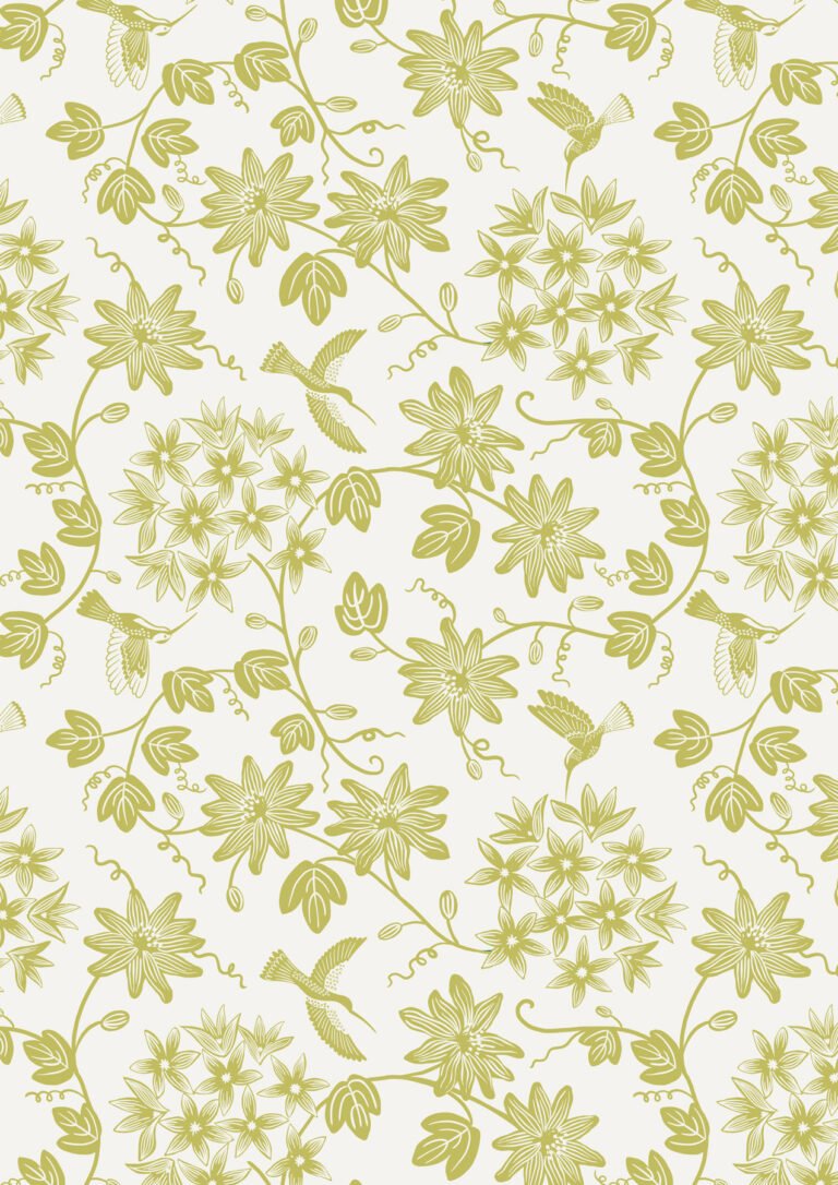 2022 Hisbiskus Hummingbird Lewis & Irene Collection Cotton Woven