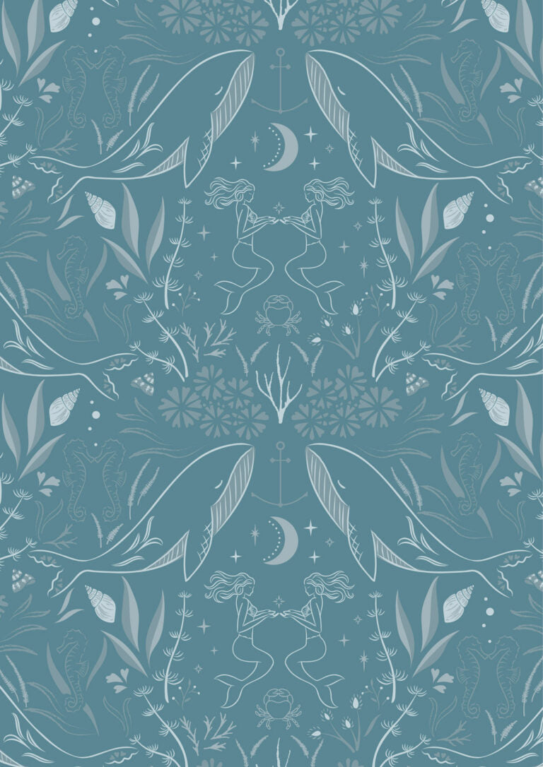2023 Sound of the Sea Collection Lewis & Irene Quiltshop Quality Cotton