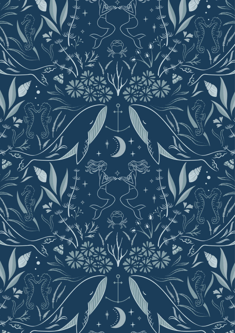 2023 Sound of the Sea Collection Lewis & Irene Quiltshop Quality Cotton