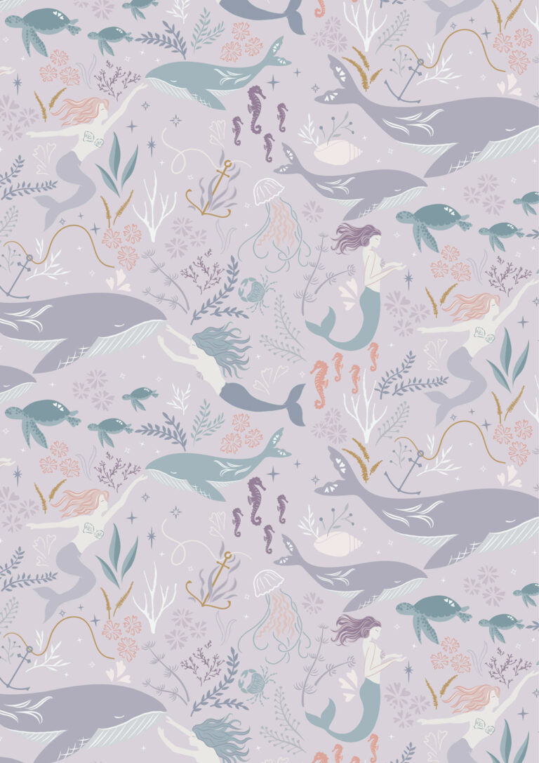 2023 Sound of the Sea Collection Lewis & Irene Quiltshop Quality Cotton