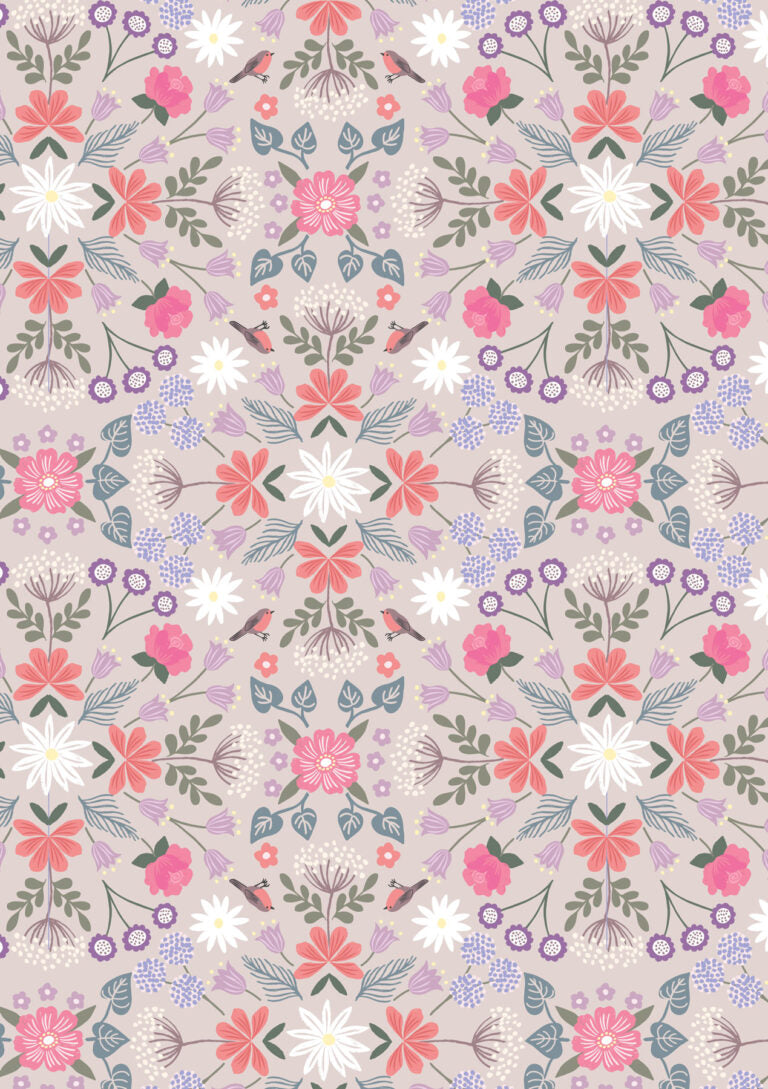 2023 The Secret Garden Lewis & Irene Quiltshop Quality Cotton Woven