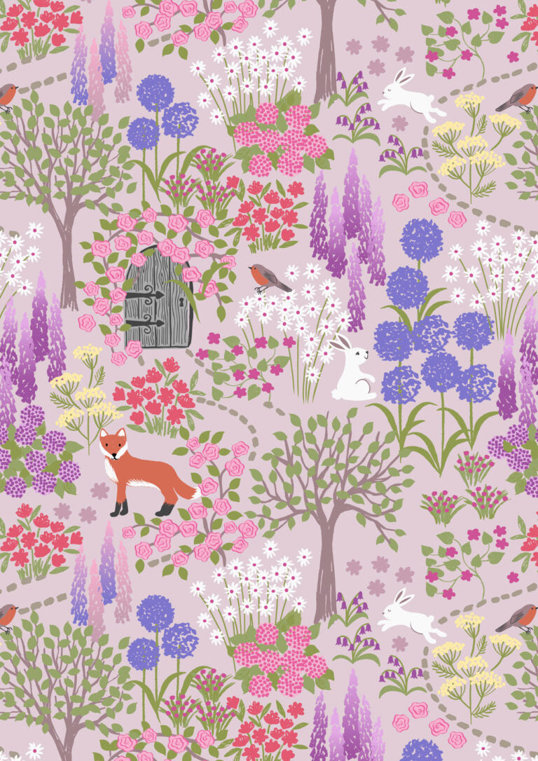 2023 The Secret Garden Lewis & Irene Quiltshop Quality Cotton Woven